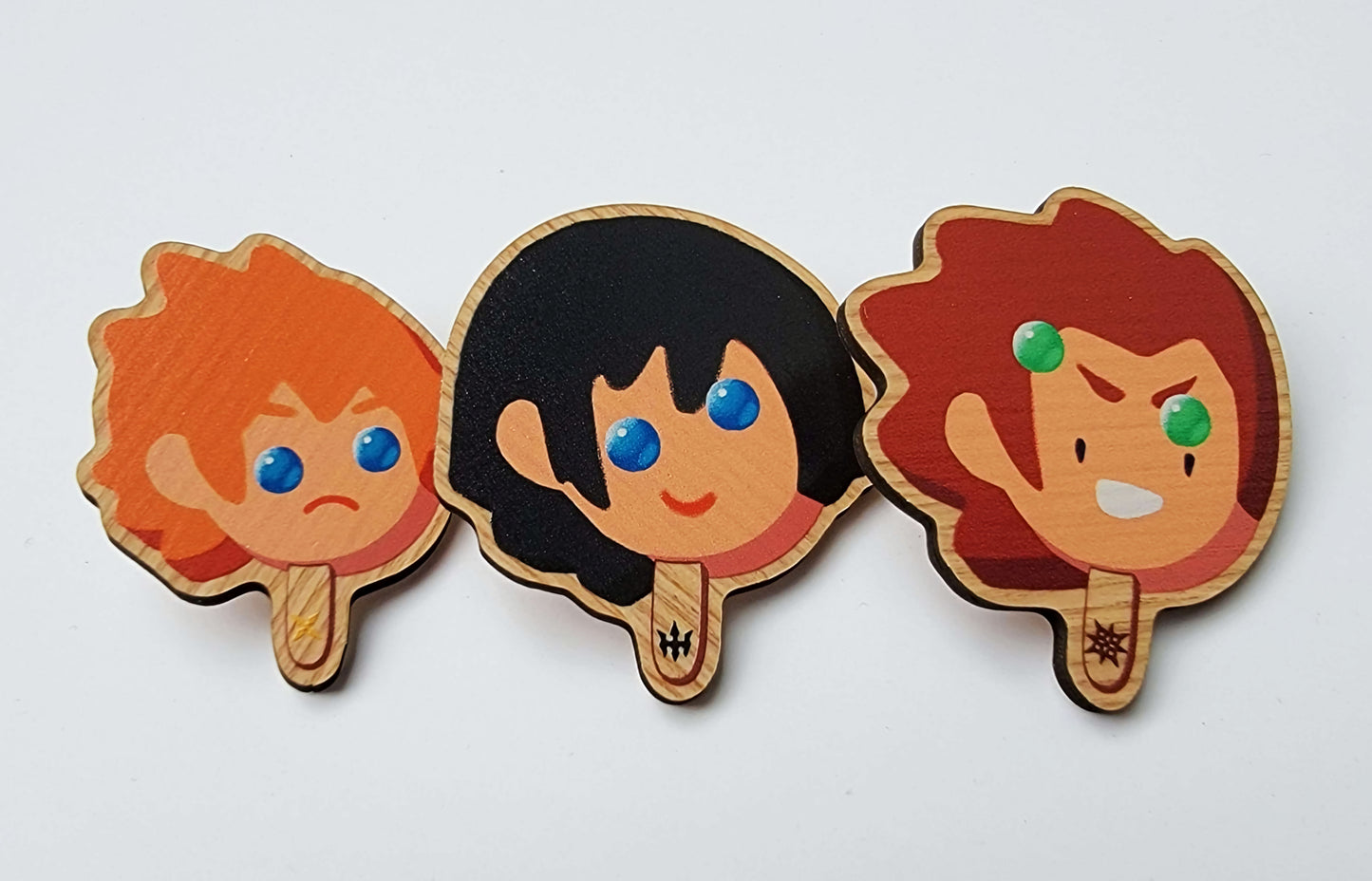 LAPEL PINS - Heroes of Destiny Popsicles