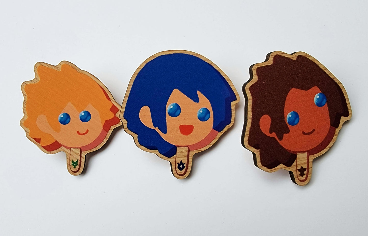 LAPEL PINS - Heroes of Destiny Popsicles