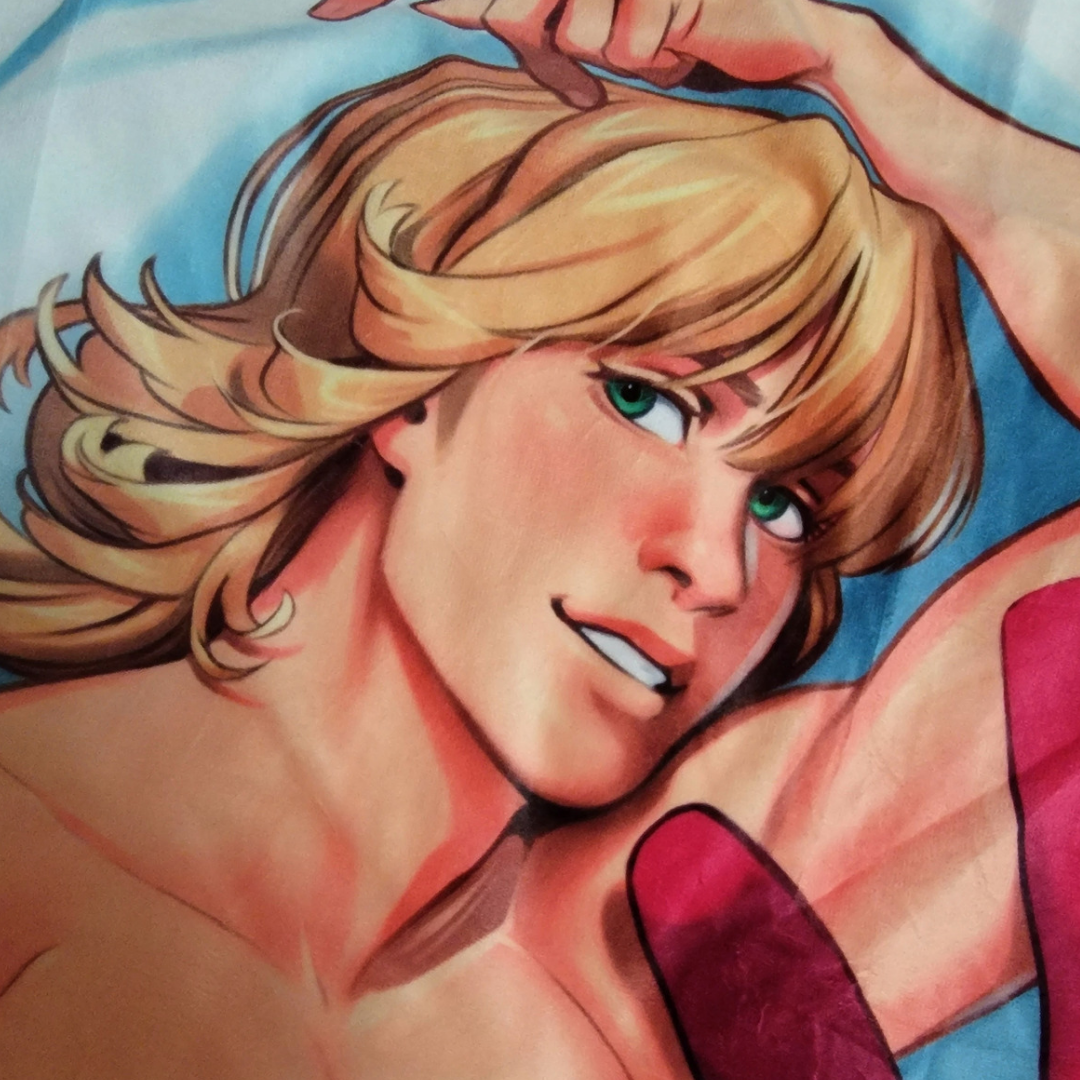 T & B Body Pillow Cover