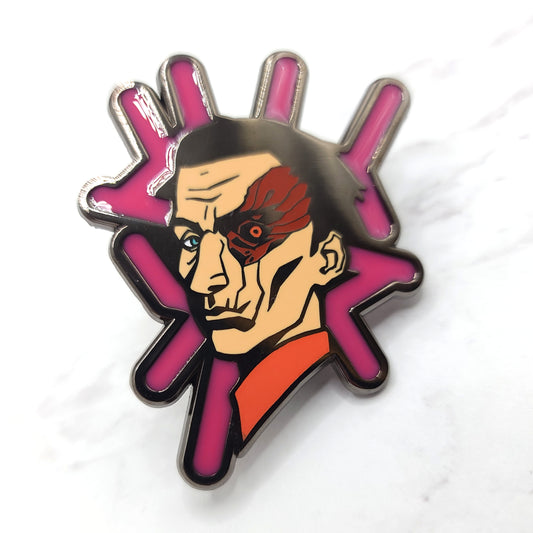 Shimmer King Translucent Enamel Pin